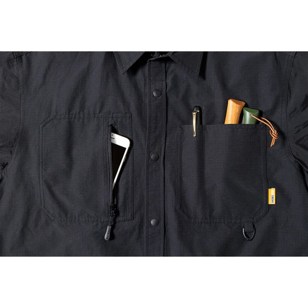 GRIP SWANY ( グリップスワニー ) 【 GSMSH0016 】 GEAR POCKET SHIRT | シャツ | 長袖シャツ | アウトドア | レジャー | キャンプ | コットン | ナイロン | 綿 | ポケット | 大容量 | ぐりっぷすわにー