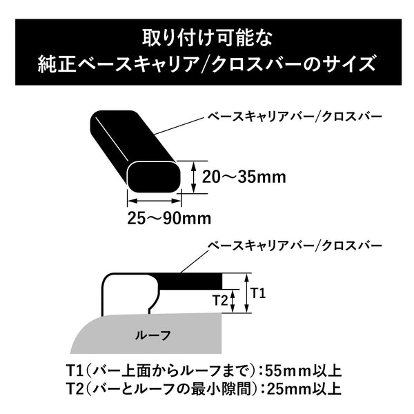 inno ( イノー ) INA510 ルーフデッキ100