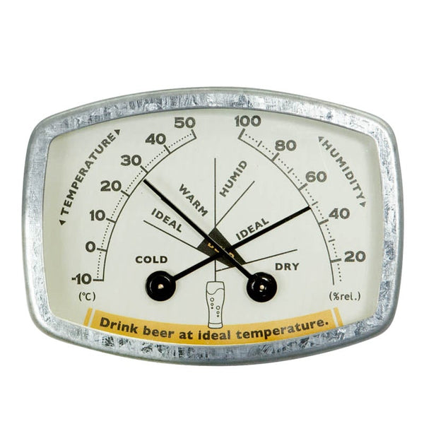 DULTON ( ダルトン ) THERMO-HYGROMETER サーモ ハイグロメーター | 温度計 | 湿度計 | 温湿度計 | ガレージ | リビング | だるとん | K925-1284 | マグネット