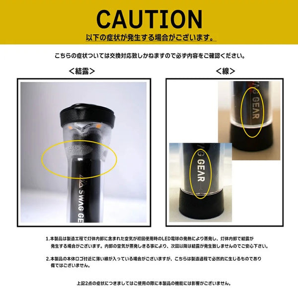 SWAG GEAR ( スワッグギア ) SWAG GEAR LED FLASH LIGHT | ライト | ランタン | 小型ライト | アウトドア | 防災 | キャンプ | 250ルーメン | 明るい | 充電式 | 懐中電灯 | マグネット | 吊り下げ | 手のひらサイズ | 防災グッズ | すわっぐぎあ | A-417