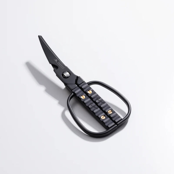 FEDECA ( フェデカ ) キッチンハサミ | ハサミ | キッチン用品 | ウッドハンドル | ステンレス | カーブ | 引き切り | 分解  | 水洗い | 耐水 | アウトドア | キャンプ | かっこいい | プレゼント