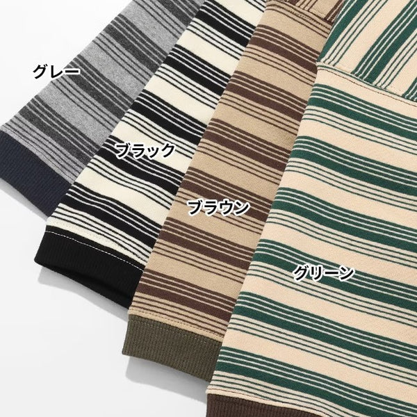 KRIFF MAYER ( クリフメイヤー ) チルタイムボーダースウェットT | MENS | 2547807 | メンズ | ボーダー | 半袖 | シャツ | カジュアル | ワンポイント | 半袖Tシャツ | キャンプ | お出かけ | アウトドア | くりふめいやー