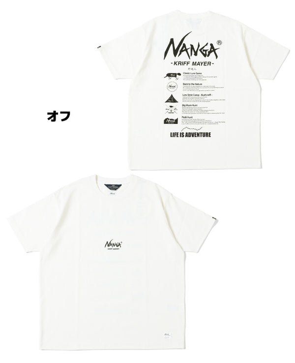 KRIFF MAYER（クリフメイヤー）NANGAコラボT(ツアー) MENS （2259901）