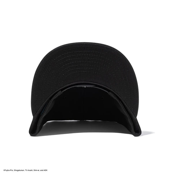 NEW ERA ( ニューエラ ) 9FIFTY ドラえもん キャップ | ブラック | クローム | 帽子 | 日よけ | ユニセックス | サイズ調整 | フラットバイザー | アウトドア | キャンプ | アジャスタブル | 14935422 | 14935421 | にゅーえら