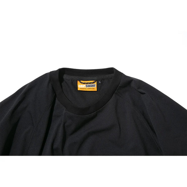 GRIP SWANY ( グリップスワニ－ ) 【 GSMCT0005 】 GS AIRFLOW TEE | シャツ | 半袖シャツ | 半袖 | アウトドア | キャンプ | シンプル | Tシャツ | 速乾 | 伸縮 | ドローコード | ポケット | ぐりっぷすわにー | 夏服