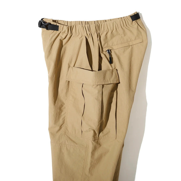 【 SALE 】 GRIP SWANY ( グリップスワニー ) TUSSOR BUSH PANTS GSMP-154 ブッシュパンツ ロングパンツ メンズ 撥水 ナイロンパンツ イージーパンツ テーパードパンツ カーゴパンツ アウトドア キャンプ 登山 釣り 作業着 タウンユース ボトムス