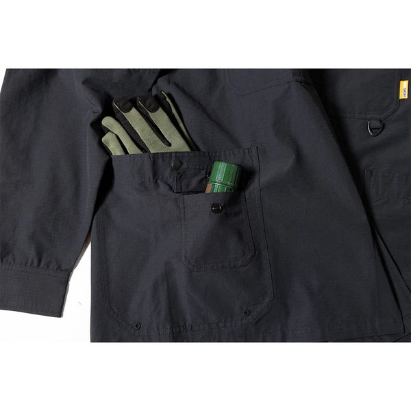 GRIP SWANY ( グリップスワニー ) 【 GSMSH0016 】 GEAR POCKET SHIRT | シャツ | 長袖シャツ | アウトドア | レジャー | キャンプ | コットン | ナイロン | 綿 | ポケット | 大容量 | ぐりっぷすわにー
