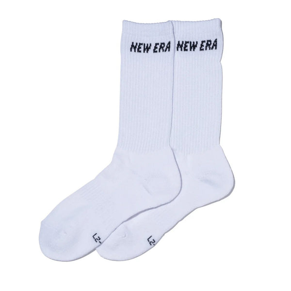 NEW ERA ( ニューエラ ) ソックス クルー 3ペア | 靴下 | ３足 | セット | 通勤 | 通学 | 毎日 | シンプル | ホワイト | ライン | 使いやすい | サイズ豊富 | アウトドア | キャンプ | レジャー | ネイビー | ブラック