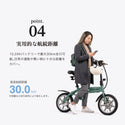 RICHBIT ( リッチビット ) RICHBIT CITY 特定小型原付 特定小型原動機付自転車 電動バイク 電動モビリティ 電動自転車 14インチ 折りたたみ 軽量 コンパクト 免許不要 通勤 通学 街乗り