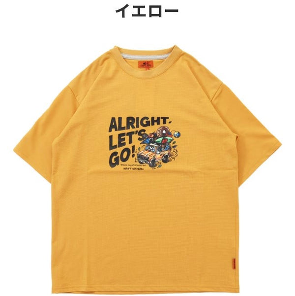 KRIFF MAYER ( クリフメイヤー ) BUG PROOFプリントT ( 車 ) MENS | メンズ | 2445108 | トップス | ウェア | Tシャツ | シャツ | 半袖 | 半袖シャツ | 夏服 | 防蚊加工 | 通気性 | BBQ | アウトドア | レジャー | キャンプ | 川遊び | くりふめいやー