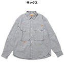 KRIFF MAYER ( クリフメイヤー ) シアサッカーチェックドアシャツ | MENS | 2535103 | メンズ | 長袖 | 長袖シャツ | カジュアル | オシャレ | 春服 | アパレル | チェック | ゆったり | 綿100％ | くりふめいやー