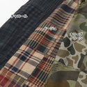 KRIFF MAYER ( クリフメイヤー ) パッチワーク半袖シャツ | MENS | 2553100 | メンズ | 半袖 | カジュアルシャツ | BBQ | フェス | オシャレ | 夏シャツ | トップス | 大人カジュアル | ゆったり | 春夏 | くりふめいやー