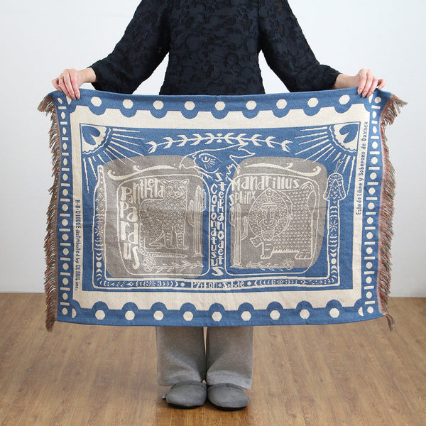 DETAIL ( ディテール ) OAX Throwket "Small " オアハカ スローケット | ブランケット | 100cm x 70cm | コンパクト | 車 | お出かけ | アウトドア | キャンプ | ソファ | 防寒 | オフィス | スポーツ観戦