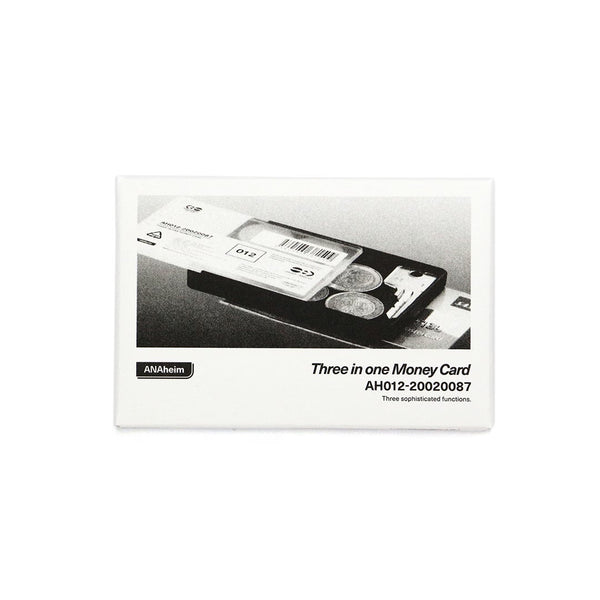 DETAIL ( ディテール ) ANAheim Money Card | ANAheim アナハイム マネーカード | コインケース | マネークリップ | 財布 | コンパクト | ユニーク | 面白い | 薄型 | コンパクト | カード入れ | 旅行 | かさばらない | 3389M | でぃてーる
