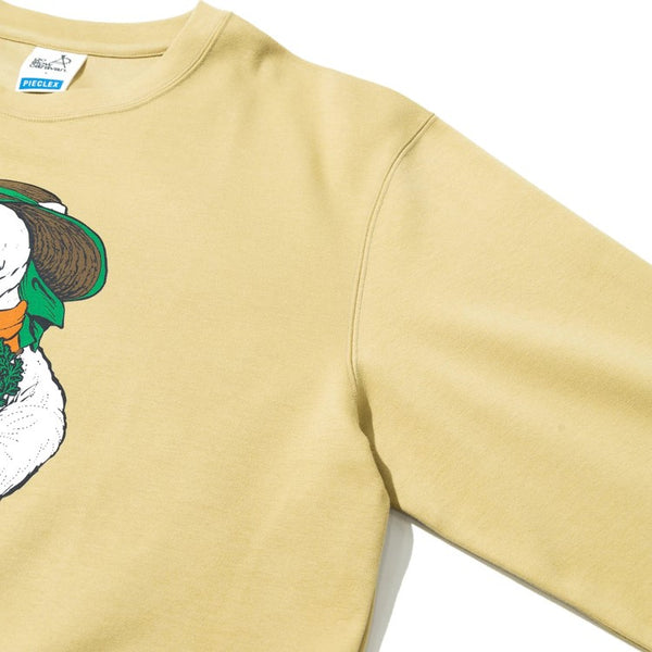 go slow caravan ( ゴースローキャラバン ) PIECLEX モックロディ ファーマークマ ロングスリーブ | MENS | メンズ | トップス | ウェア | ロンT | 長袖 | 長袖Tシャツ | Tシャツ | 抗菌 | 熊 | クマ | くま