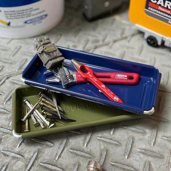 DULTON ( ダルトン ) DESKTOP TRAY デスクトップ トレイ | スチールトレイ | スチール | 整理整頓 | 入れ物 | 容器 | スタッキング | シンプル | 書斎 | リビング | 収納 | デスク | 可愛い | オシャレ | 120-365 | だるとん