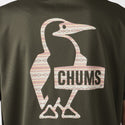 CHUMS ( チャムス ) シナワバブービーロゴTシャツ 半袖 Tシャツ メンズ レディース ユニセックス トップス カットソー ロゴTシャツ UVカット ドライ ストレッチ アウトドア キャンプ フェス レジャー カジュアル 普段使い CH01-2930
