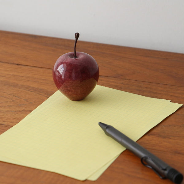 DETAIL ( ディテール ) Marble Apple Small マーブルアップル スモール | リンゴ | オブジェ | 置物 | りんご | Sサイズ | インテリア | オシャレ | 大理石 | 天然 | ヴィンテージ | 3348 | デスク | でぃてーる