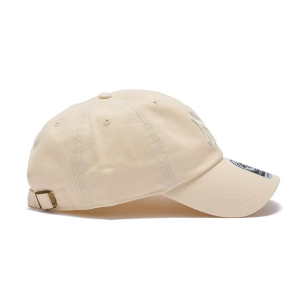 '47 ( フォーティーセブン ) '47 クリーンナップ ニューヨーク・ヤンキース Tonal Color ナチュラル トナルカラー | 帽子 | キャップ | 日よけ | ウォッシュド加工 | サイズ調整 | 14858323 | 14858372 | ふぉーてぃーせぶん | キャンプ | お出かけ | オシャレ | レジャー