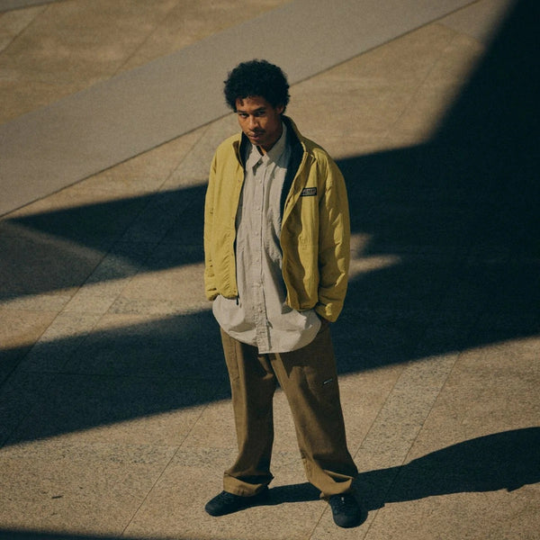 GRIP SWANY ( グリップスワニー ) GSMP-241 VINTAGE LIKE WIDE CAMP PANTS パンツ ロングパンツ アウトドア キャンプ メンズ イージーパンツ リラックス コットン100％ タウンユース