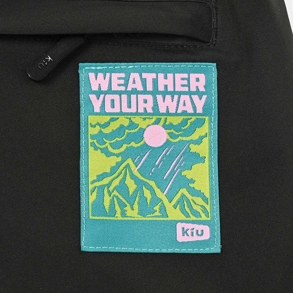 KiU ( キウ ) キウデタッチャブルパンツ K593 アウトドアパンツ レインパンツ パンツ ロングパンツ ショートパンツ 2WAY メンズ レディース ユニセックス 撥水 防水 アウトドアウェア キャンプウェア フェス 旅行 登山 ハイキング 防風