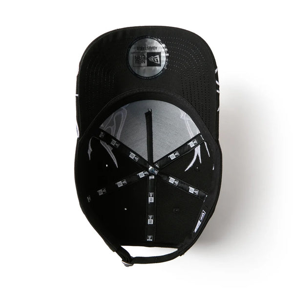 NEW ERA ( ニューエラ ) 9FORTY A-Frame The Flame 帽子 キャップ 炎 フレーム ファイヤー ロゴ 刺繍 ストリート カジュアル ブランド ベースボールキャップ アウトドア キャンプ 15137114 15137115