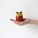 DETAIL ( ディテール ) Papier Mache Standing Cat パピエ マシェ スタンディング キャット | ハンドメイド | 猫モチーフ | 小物入れ | 3722C | インテリア | 可愛い | 猫 | ハンドメイド | でぃてーる