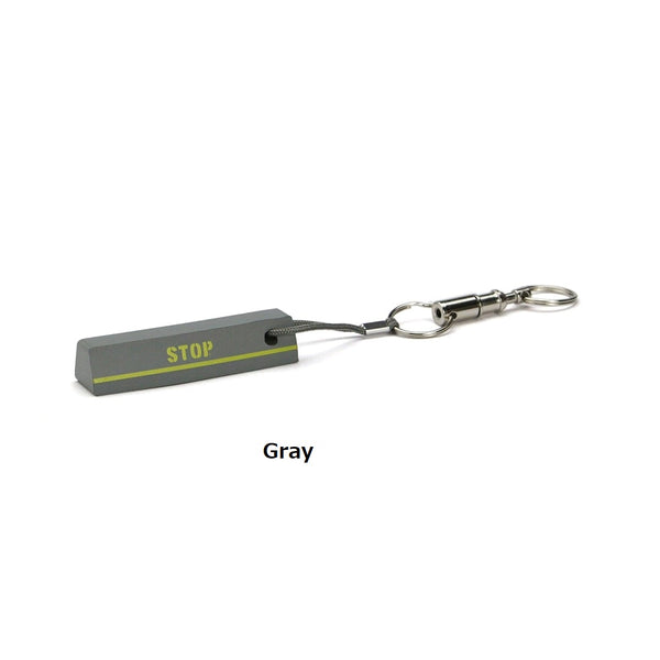 DETAIL ( ディテール ) Parking Curb Keyring パーキングカーブ キーリング | PC台になるキーホルダー | キーホルダー | フローティングキーホルダー | 水に浮く | 可愛い | グレー | イエロー | レッド | グリーン | H0078 | でぃてーる