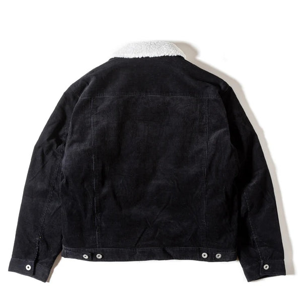 GRIP SWANY ( グリップスワニー ) 【 GSMJ-059 】 SHERPA TRUCKER JACKET | ジャケット | アウター | 冬 | 防寒 | シンプル | 暖かい | オシャレ | コットン | コーデュロイ | ユニセックス | メンズ | レディース | ボア | ウェア | ぐりっぷすわにー