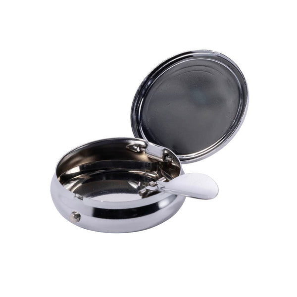 DULTON ( ダルトン ) PORTABLE ASHTRAY ポータブル アッシュトレイ | 携帯灰皿 | オシャレ | 可愛い | アイアン | クロームメッキ | 車 | リング付 | K655-757 | だるとん | 灰皿