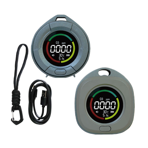 沢田テント 日本製センサー搭載 一酸化炭素チェッカー | アウトドア | キャンプ | 冬キャンプ | 車中泊 | 災害時 | アラーム | スヌーズ | 吊り下げ | マグネット | 卓上 | 不完全燃焼対策 | 防災 | 防災グッズ | SW-COJ1