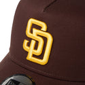 NEW ERA ( ニューエラ ) 9FORTY A-Frame サンディエゴ・パドレス | 帽子 | キャップ | ロゴ | 野球帽 | サイズ調整 | アウトドア | お出かけ | キャンプ | レジャー | 定番 | ユニセックス | 14942647 | 14942646 | にゅーえら
