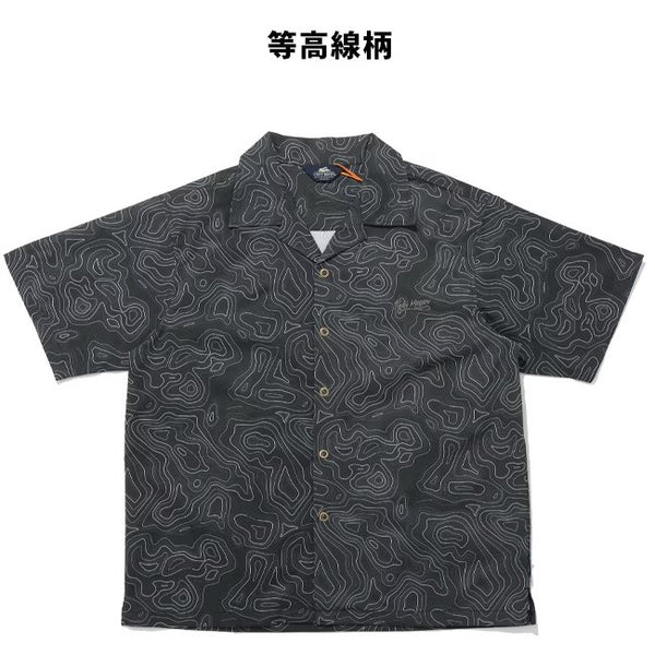KRIFF MAYER ( クリフメイヤー ) かるさらエンジョイシャツ | MENS | 2547802 | 半袖 | メンズ | ポリエステル100% | 撥水 | アウトドア | キャンプ | レジャー | オシャレ | 防汚 | 透湿 | メッシュ | くりふめいやー