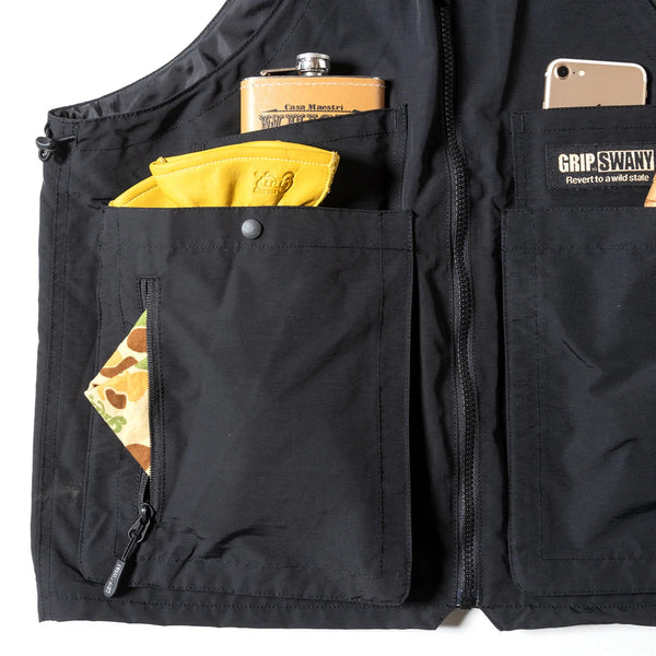 GRIP SWANY ( グリップスワニー ) 【 GSMV-063 】 GEAR BAG VEST 5.0 | ベスト | アウトドア | キャンプ | 釣り | 収納 | ポケット | トートバッグ | 2way | バッグ | ウェア | トップス | レジャー | ぐりっぷすわにー