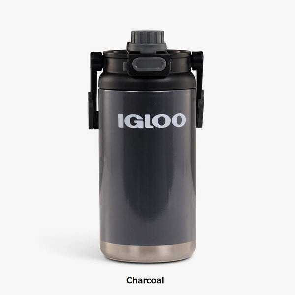 IGLOO ( イグルー ) 54オンス ハイブリッドジャグ 1.6L | ステンレス | フェンスフック付き | アウトドア | キャンプ | スポーツ | ウォータージャグ | 水筒 | 部活 | 直飲み | おしゃれ | 31487 | 31486 | 31488 | 31485 | いぐるー | ジム