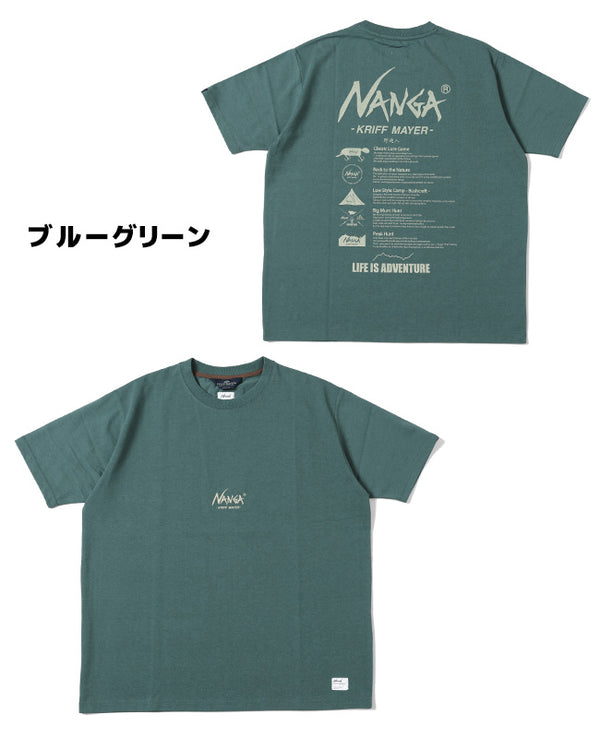 KRIFF MAYER（クリフメイヤー）NANGAコラボT(ツアー) MENS （2259901）