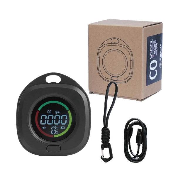 沢田テント 日本製センサー搭載 一酸化炭素チェッカー | アウトドア | キャンプ | 冬キャンプ | 車中泊 | 災害時 | アラーム | スヌーズ | 吊り下げ | マグネット | 卓上 | 不完全燃焼対策 | 防災 | 防災グッズ | SW-COJ1