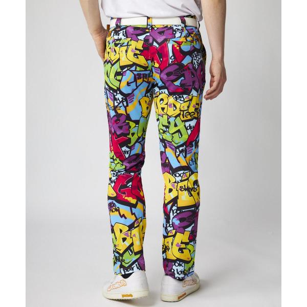 【 SALE 】 LOUDMOUTH ( ラウドマウス ) ストレッチツイル 柄ロングパンツ | ゴルフ | ゴルフウェア | メンズ | 派手 | 765333 | ポリエステル | 速乾 | 吸汗 | 機能性 | ストレッチ | パンツ | ロングパンツ | らうどまうす