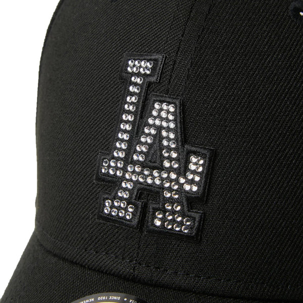 NEW ERA ( ニューエラ ) 9FORTY Rhinestone ラインストーン ロサンゼルス・ドジャース ブラック | グレー | ピンク | 帽子 | キャップ | 日よけ | UVカット | 紫外線対策 | 14942641 | 14942640 | 14942642 | にゅーえら