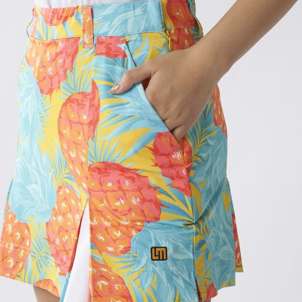 【 SALE 】LOUDMOUTH ( ラウドマウス ) レディース ECOベントメッシュ 柄スカート | ゴルフ | ウェア | 派手 | 可愛い | 吸汗速乾 | UV | 接触冷感 | 遮熱 | ストレッチ | 765358 | らうどまうす