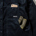 GRIP SWANY ( グリップスワニー ) 【 GSMSH-072 】 CORDUROY STRETCH FIELD SHIRTS | 長袖 | シャツ | シンプル | オシャレ | フィールドシャツ | ポケット | パッチポケット | アウトドア | レジャー | キャンプ | コーデュロイ | ストレッチ | ぐりっぷすわにー