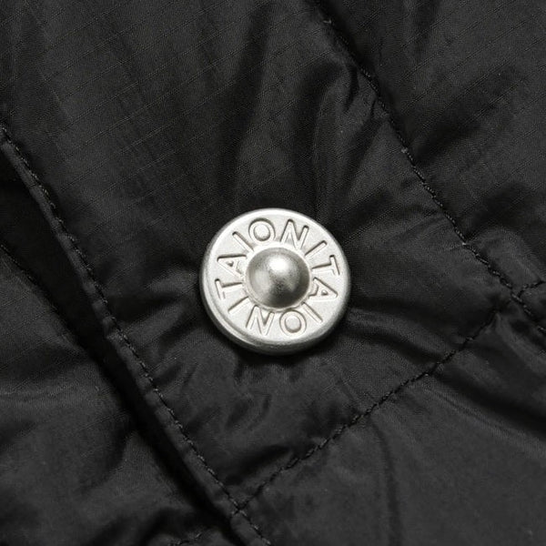 TAION ( タイオン ) ワーク Vネックボタン ダウンベスト | ベスト | 軽い | インナー | ダウン | 軽量 | 暖かい | 防寒 | 秋 | 冬 | シンプル | ブラック | ダークチャコール | TAION-001BWK | アウトドア | キャンプ | レジャー | たいおん