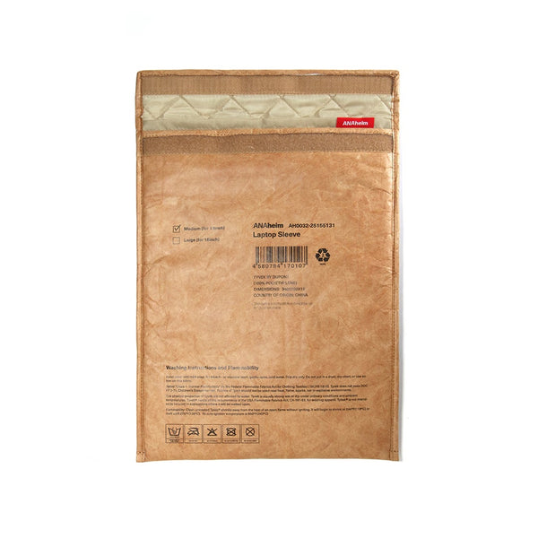 DETAIL ( ディテール ) ANAheim Laptop Sleeve 13inch | PCケース | クラフト | グレー | ブラック | 軽量 | 高耐久 | クッション性 | キルティング | 持ち運び | かっこいい | 372113 | でぃてーる