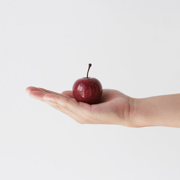DETAIL ( ディテール ) Marble Apple Small マーブルアップル スモール | リンゴ | オブジェ | 置物 | りんご | Sサイズ | インテリア | オシャレ | 大理石 | 天然 | ヴィンテージ | 3348 | デスク | でぃてーる