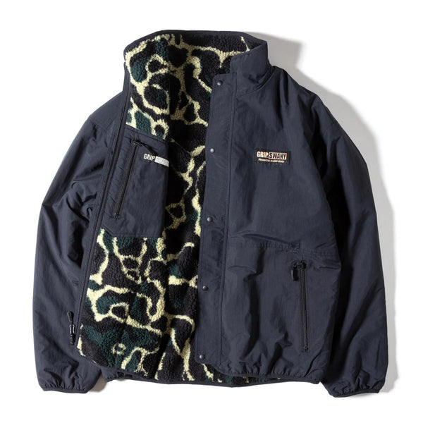 GRIP SWANY ( グリップスワニー ) 【 GSMJ-060 】 REVERSIBLE JKT 4.0 | リバーシブル | ジャケット | アウター | 冬 | メンズ | 羽織り | ボア | 撥水 | タウンユース | おしゃれ | キャンプ | アウトドア | ぐりっぷすわにー