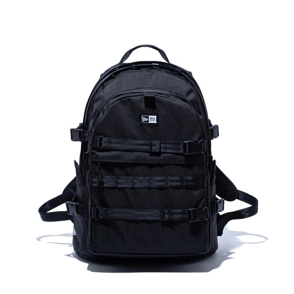 NEW ERA ( ニューエラ ) キャリアパック 35L ブラック | リュック | リュックサック | バックパック | 通勤 | 通学 | 黒色 | サイドポケット | 収納ポケット | 約35L | アウトドア | キャンプ | 旅行 | レジャー | 便利 | 14521349 | デイパック | にゅーえら | ユニセックス