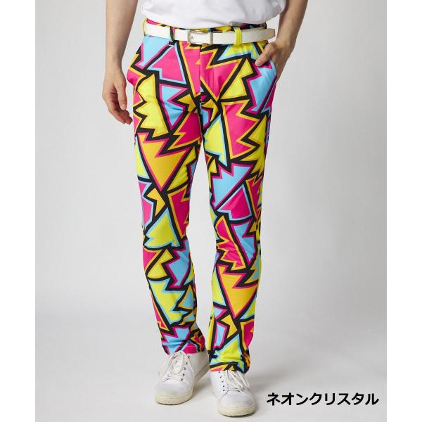 【 SALE 】 LOUDMOUTH ( ラウドマウス ) ストレッチツイル 柄ロングパンツ | ゴルフ | ゴルフウェア | メンズ | 派手 | 765333 | ポリエステル | 速乾 | 吸汗 | 機能性 | ストレッチ | パンツ | ロングパンツ | らうどまうす