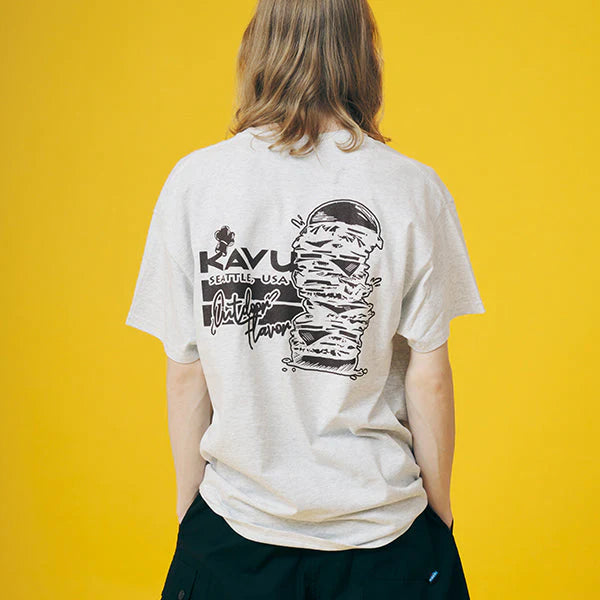 KAVU（カブー）スバーガー Tシャツ   198218550