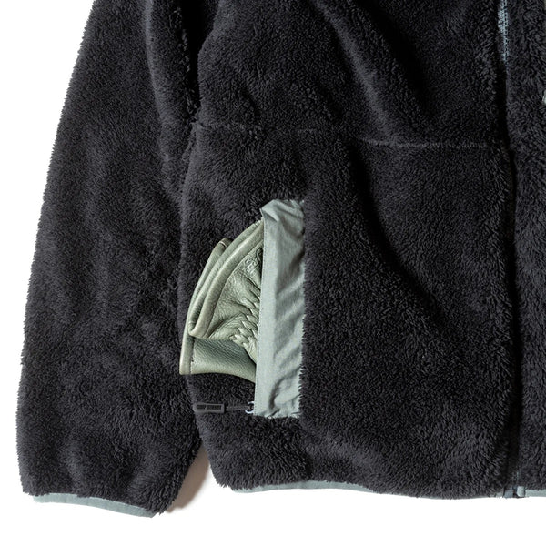 GRIP SWANY ( グリップスワニー ) 【 GSMCT-078 】 CORAL FLEECE JACKET | フリース | ジャケット | 上着 | 冬 | アウター | ポケット | アウトドア | お出かけ | 暖かい | 防寒 | ふわふわ | ぐりっぷすわにー