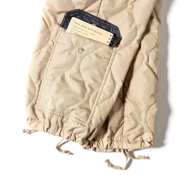 GRIP SWANY ( グリップスワニー ) 【 TAION-GRIPSWANY-PT01 】 TAION X GRIP SWANY DOWN CARGO PANTS | ロングパンツ | アウトドア | キャンプ | レジャー | ダウン | 保温 | 冬 | ユニセックス | 防寒 | ぐりっぷすわにー | タイオン